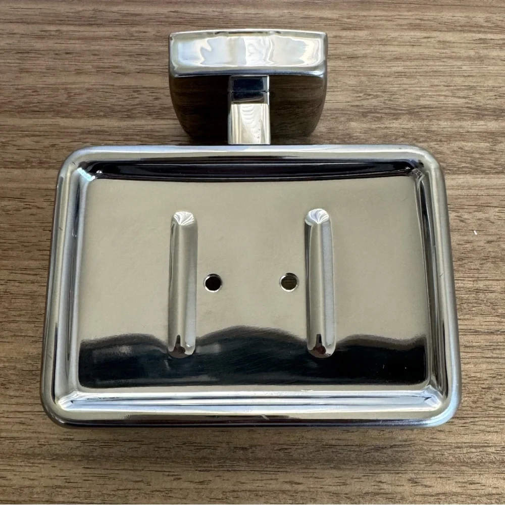 Moen P1760 Stainless Steel‎ Wallmount Soap Holder, Stainless